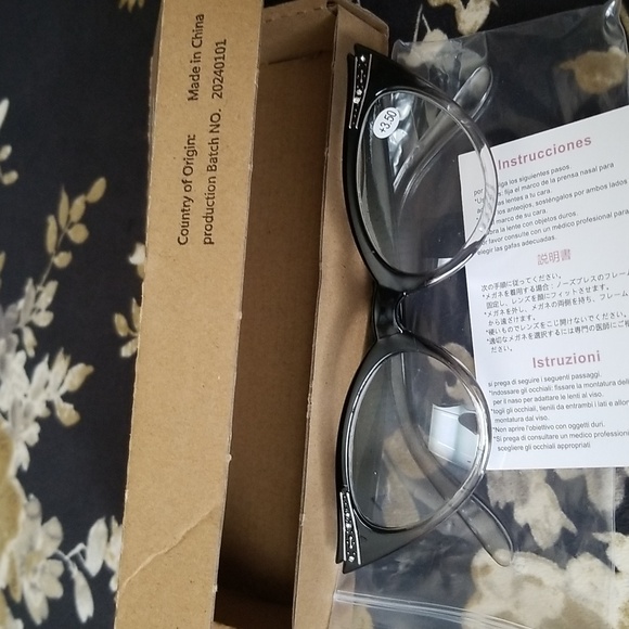 Cat Eye Reading Glasses Retro Presbyopic Glasses Gradient Readers For Women+3.5 - Picture 6 of 17